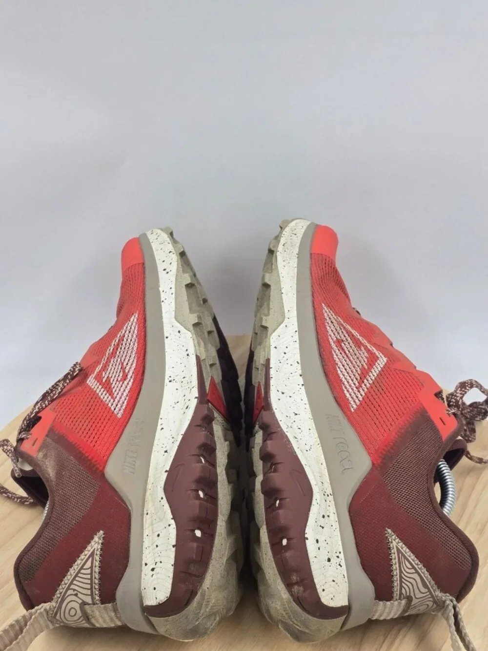 Nike React Wildhorse 8 Trail Running Shoe Mens  DR2686-600 Red - Sz 11.5